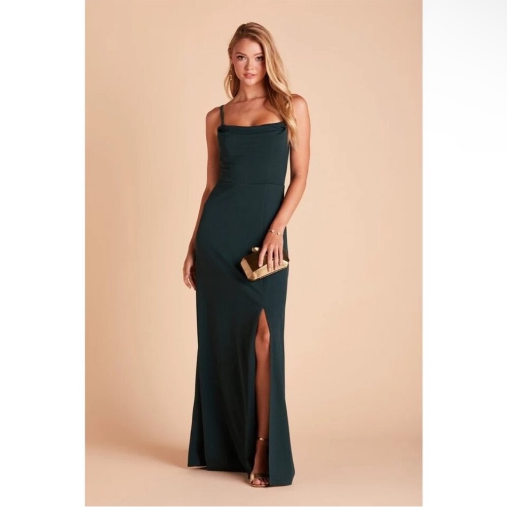 Emerald Birdy Grey Bridesmaid dress